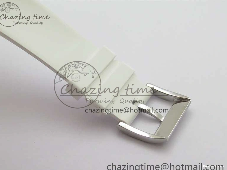 0128 Submariner Phantomlab Transparent KZF Best Edition Blue Fruit Dial on White Rubber Strap VR Classic 2563